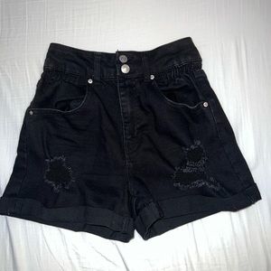 Black mom shorts